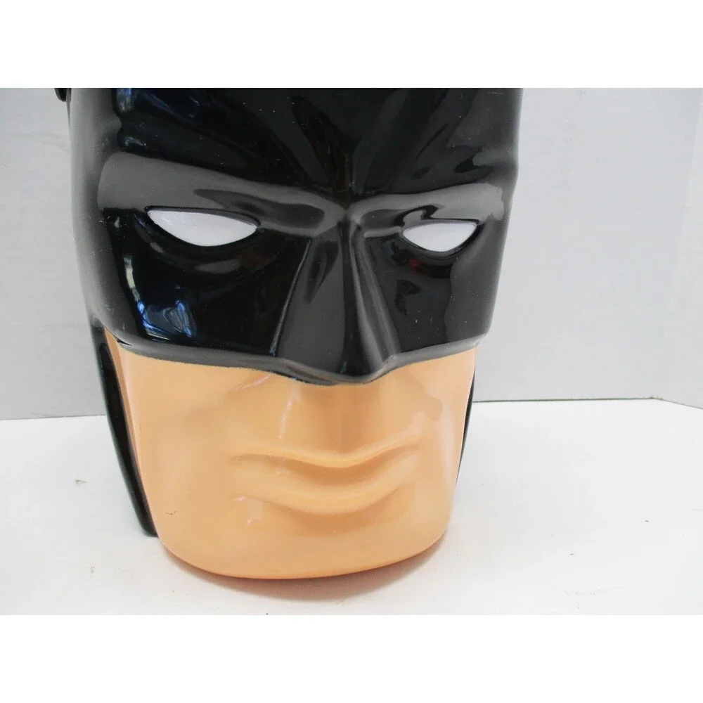 Vintage DC Comics Batman Plastic Popcorn Halloween Candy Bucket/Pail